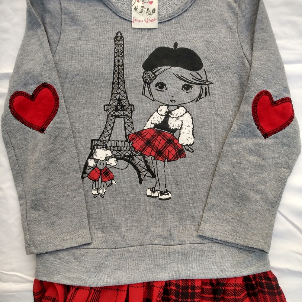 Jenna & Jessie Knit French Girl Tunic